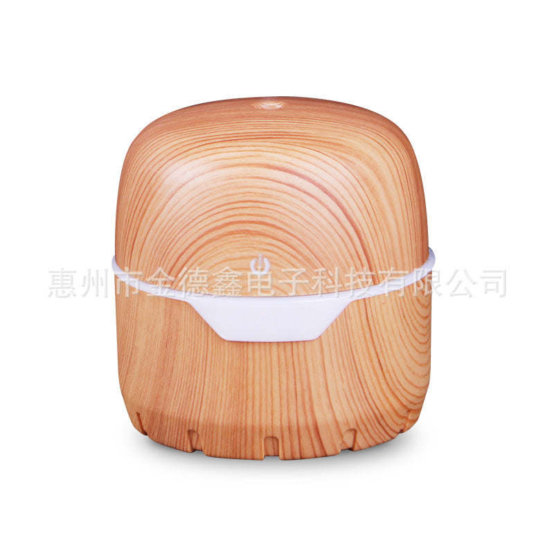 Treasure box air humidification ultrasonic large volume aroma diffusion wood grain humidifier atomization aroma diffuser