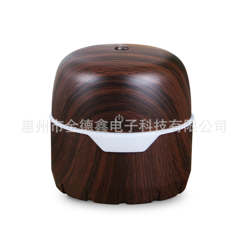 Treasure box air humidification ultrasonic large volume aroma diffusion wood grain humidifier atomization aroma diffuser