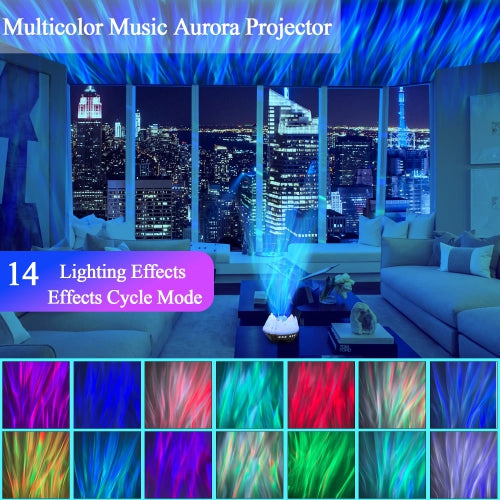 Galaxy Projector Star Projector Night Light Work with Alexa Google Home 8 in 1 Smart WiFi Music Galaxy Light Projector Bluetooth Remote Timer