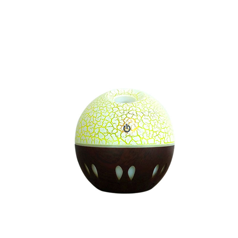 Large-capacity USB atomization aroma diffuser, wood grain mini household car humidifier, fog diffuser