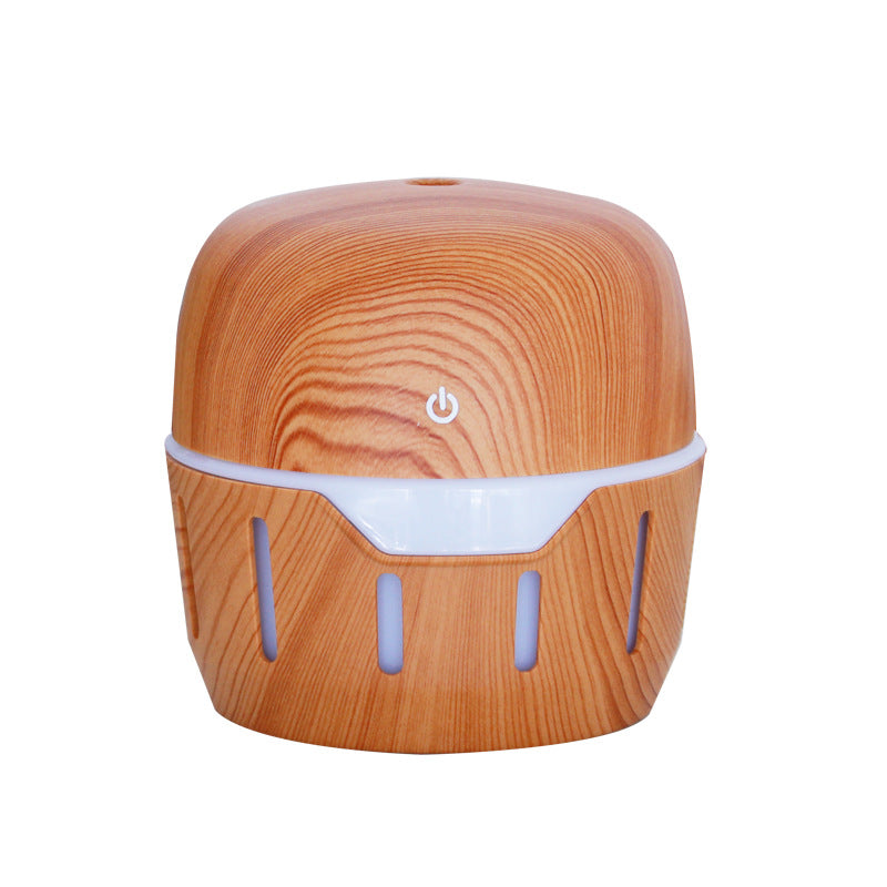 Treasure box air humidification ultrasonic large volume aroma diffusion wood grain humidifier atomization aroma diffuser