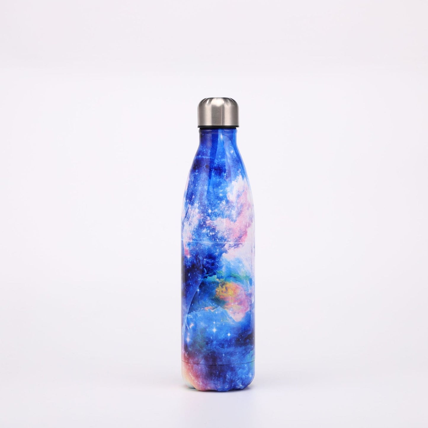 750ML Stainless Steel Water Bottle Thermos Flask, Double-Walled Leak-Proof Insulated Water Bottle for Running, Cycling, Camping