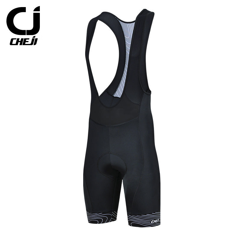 cheji polar fluorescent green strap cycling shorts men's summer cycling pants mountain biking jerseys