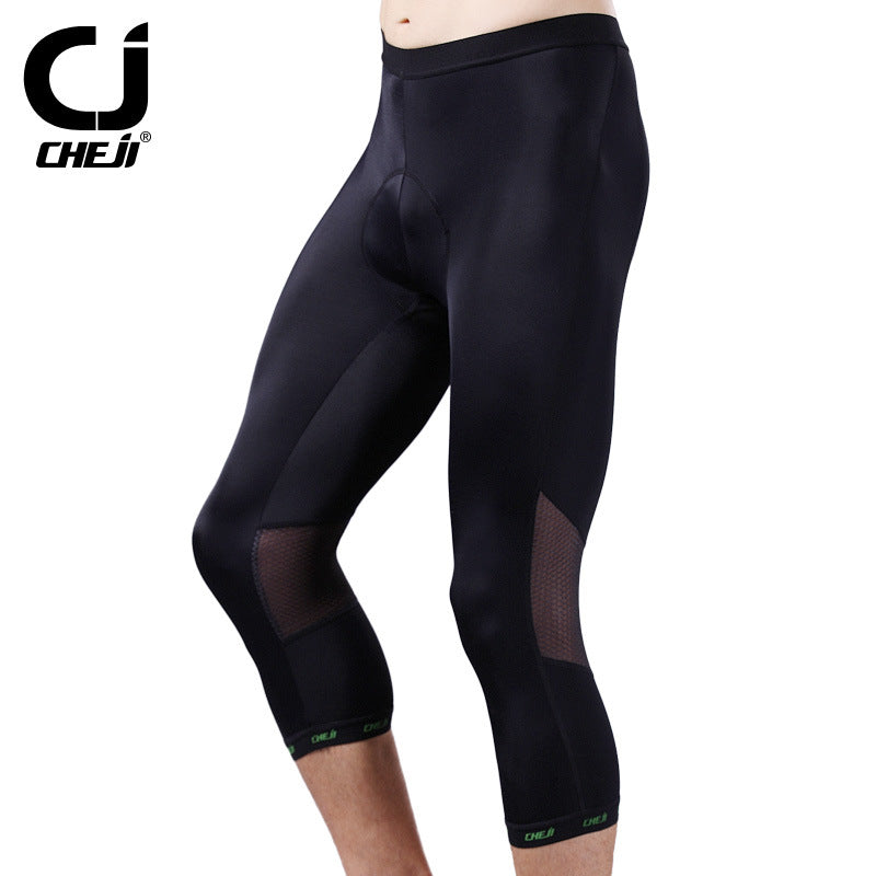bicycle riding pants men's summer cropped pants 3/4 good quality