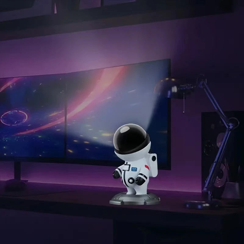 Galaxy Astronaut Star Projector Starry Sky Night Light Nebula With Remote Control Projector for Bedroom Home Ceiling Kids Gift