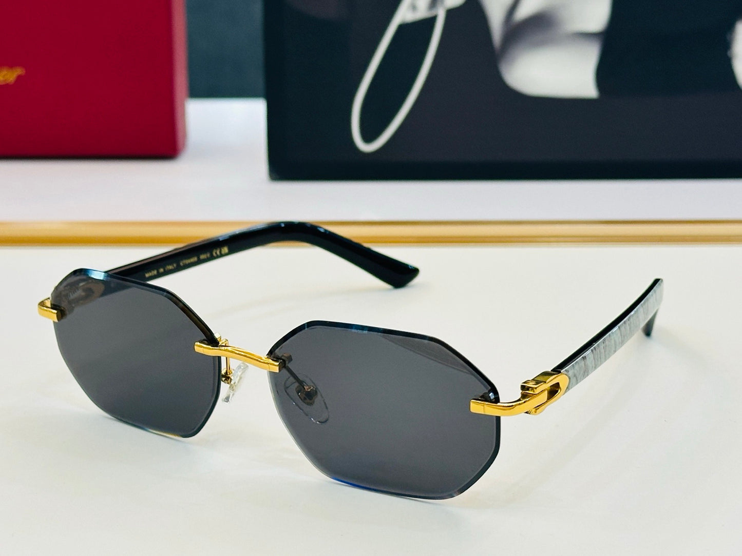 Square Shape Sunglasses C Allonge