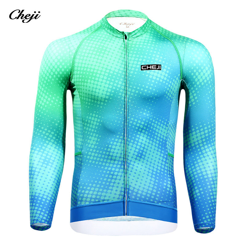 cheji trail cycling wear women's t long sleeve top summer for men and women