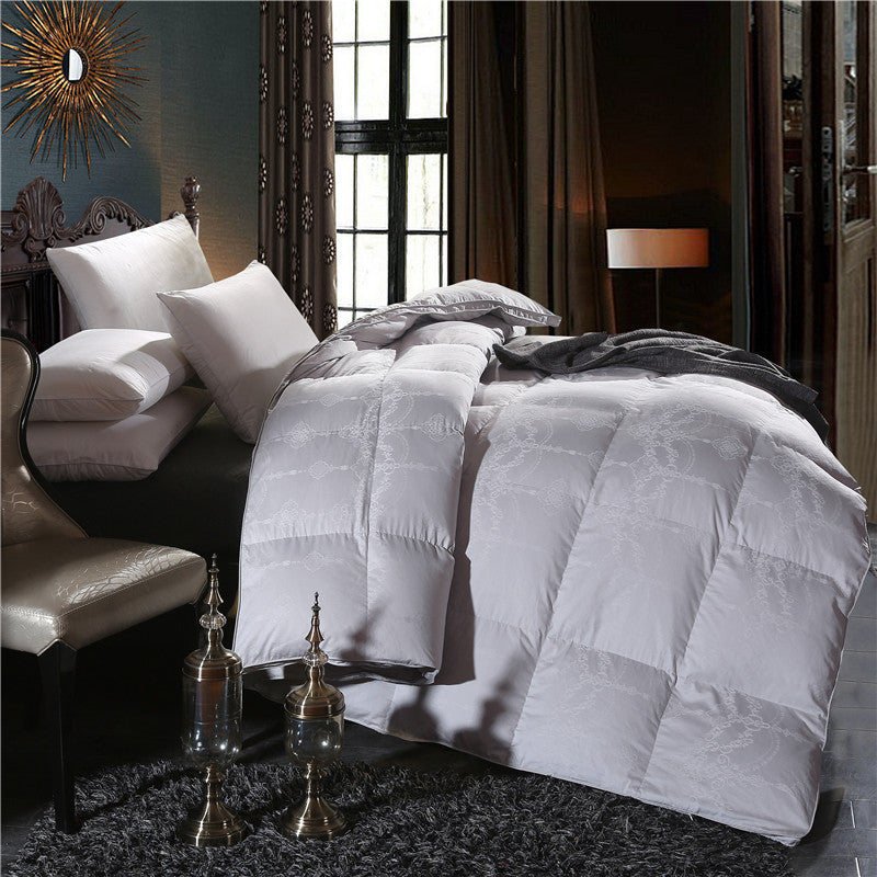 95% 5A White Goose Down Duvet Thick Soft And Warm Comforter For Home Hotel