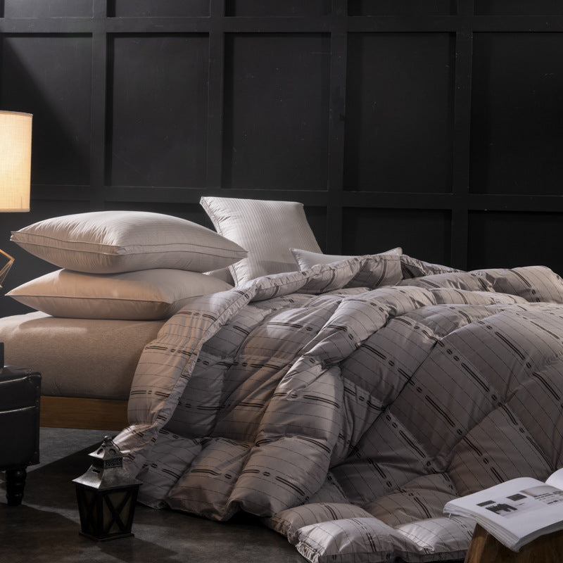 95% 5A White Goose Down Duvet Thick Soft And Warm Comforter For Home Hotel