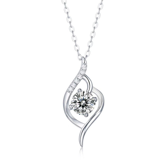 Valentine's Day gift 925 sterling silver pendant at first sight Allure necklace for girls niche gifts