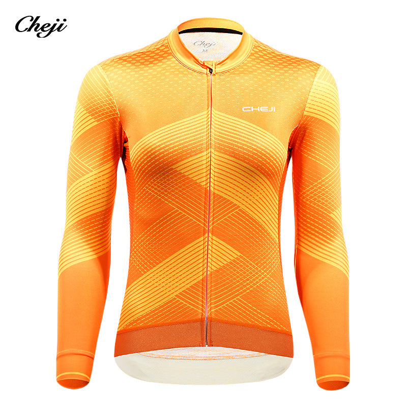 good quality cycling wear long-sleeved tops thin material for men and women