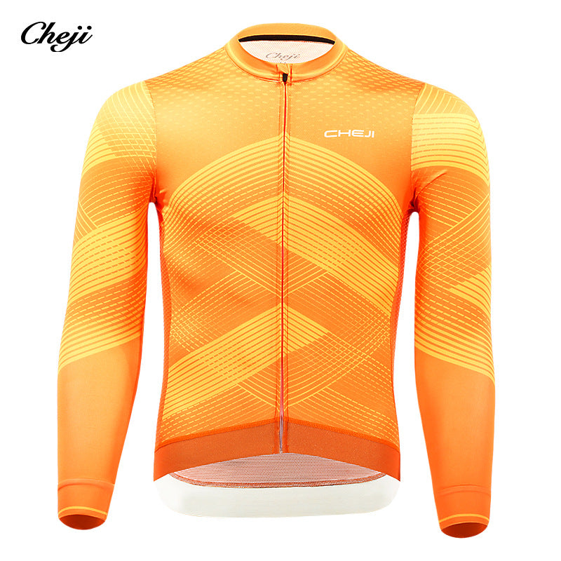 good quality cycling wear long-sleeved tops thin material for men and women