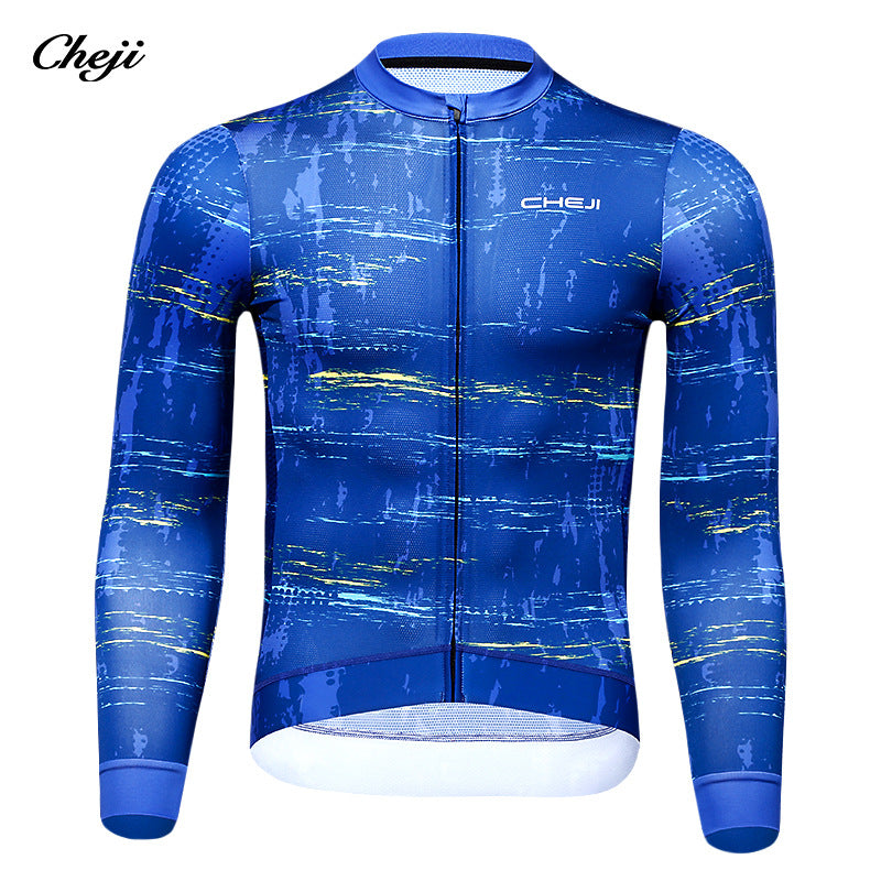 cheji trail cycling clothes men's long sleeve shirt spring, summer and autumn