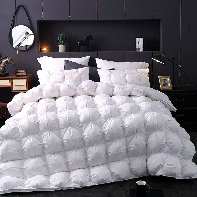 95% 5A White Goose Down Duvet Thick Soft And Warm Comforter For Home Hotel