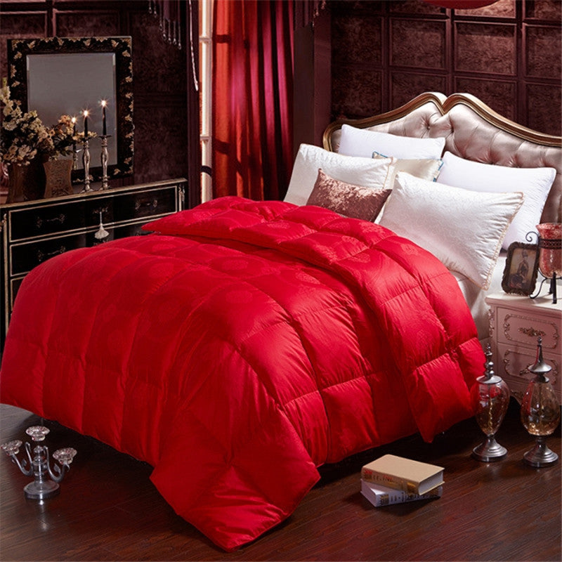 95% 5A White Goose Down Duvet Thick Soft And Warm Comforter For Home Hotel