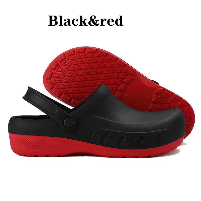 Professional chef shoes, men's non-slip shoes, kitchen water shoes, work shoes, men's special kitchen shoes, waterproof and oil-proof