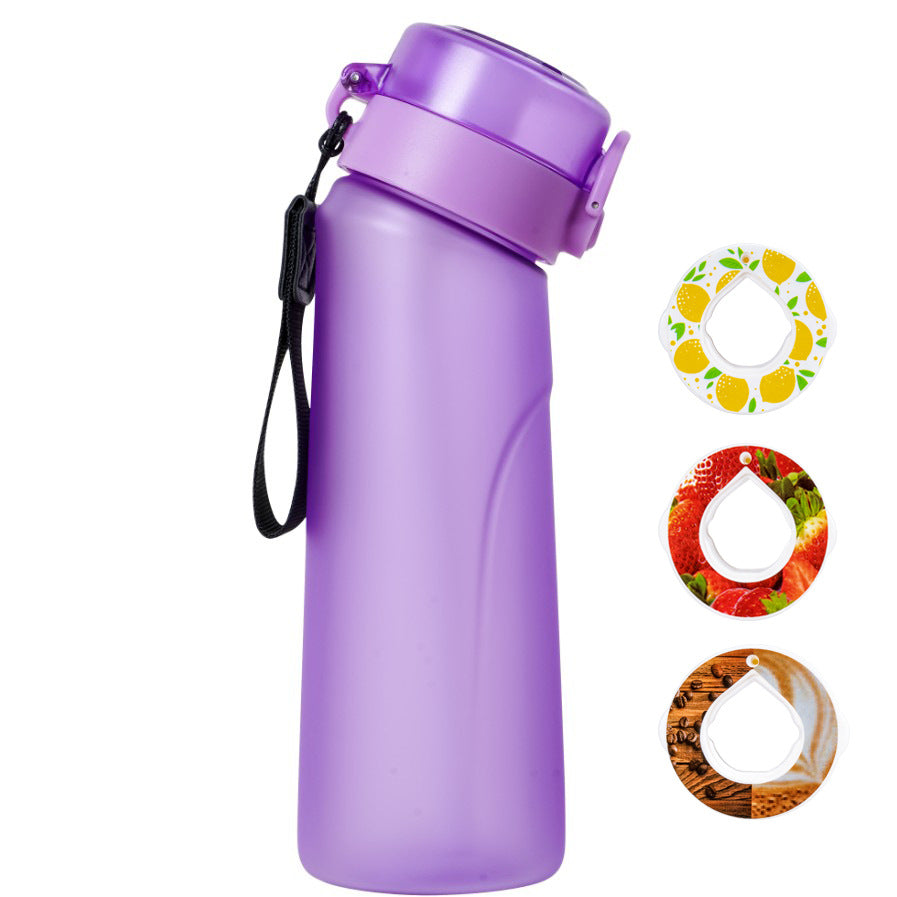 Fruit Fragrance Air Water Bottle With Flavor Pods Set And Straw 25 oz/750ml
