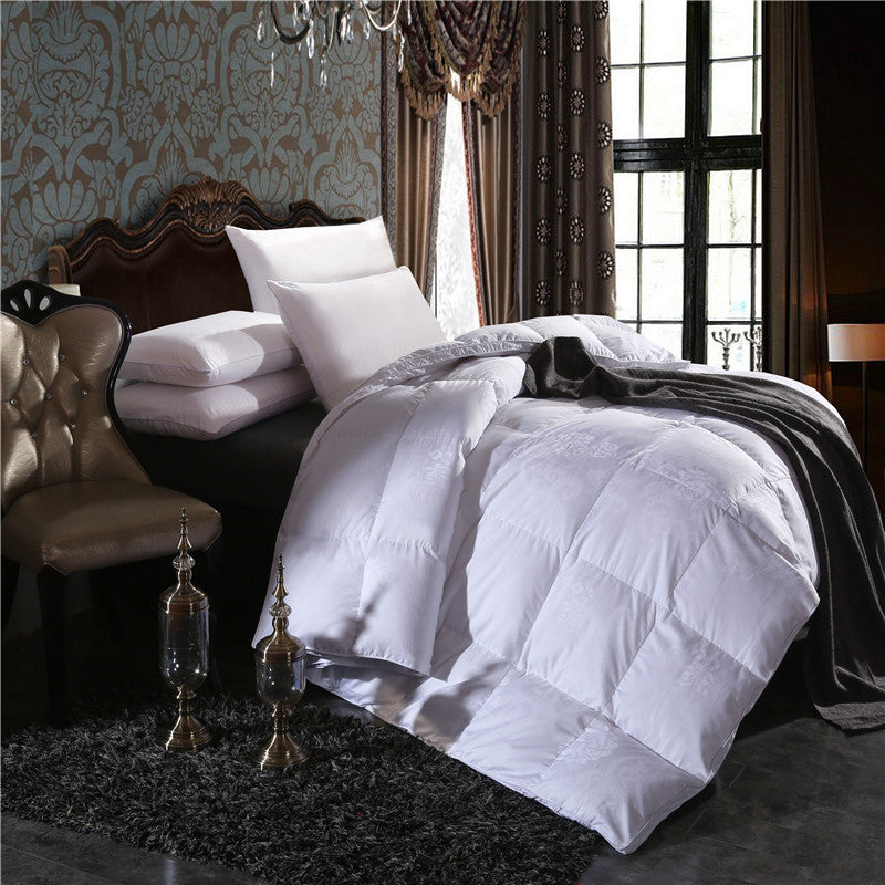 95% 5A White Goose Down Duvet Thick Soft And Warm Comforter For Home Hotel