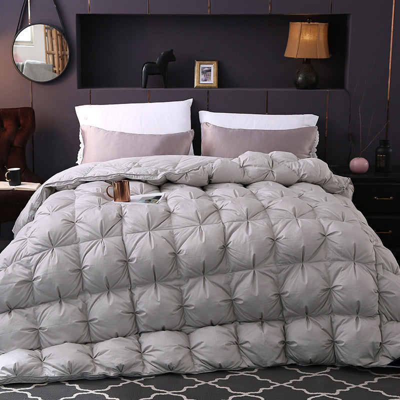 95% 5A White Goose Down Duvet Thick Soft And Warm Comforter For Home Hotel