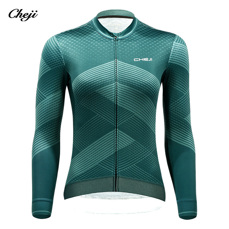 good quality cycling wear long-sleeved tops thin material for men and women