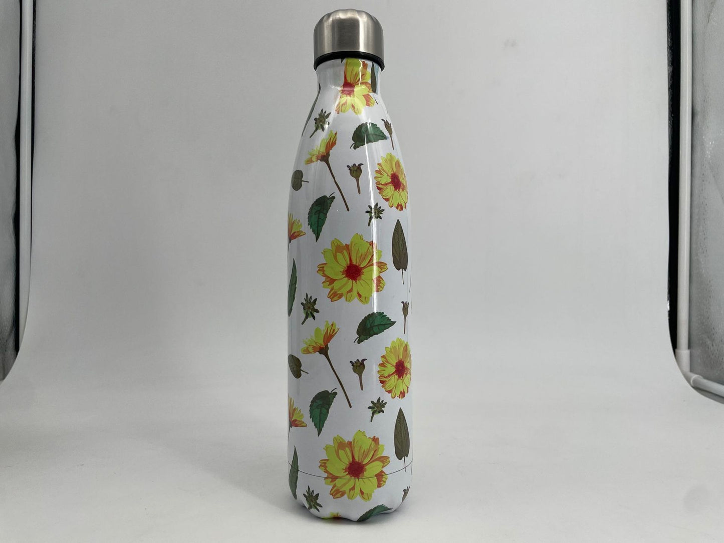 750ML Stainless Steel Water Bottle Thermos Flask, Double-Walled Leak-Proof Insulated Water Bottle for Running, Cycling, Camping