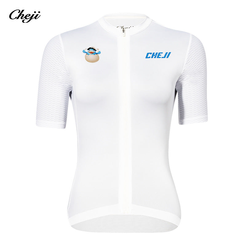 cheji trail cycling clothes short sleeve summer for men and women