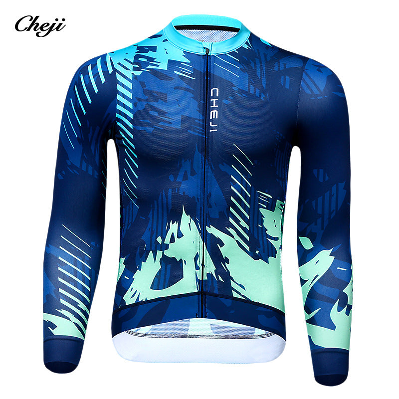 cheji trail cycling clothes men's long sleeve shirt spring, summer and autumn
