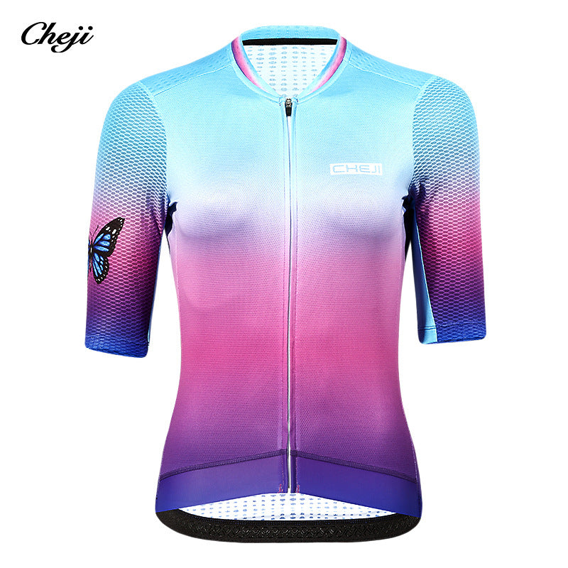 Cycling Wear Women's Summer Short Sleeve Tops Professiona