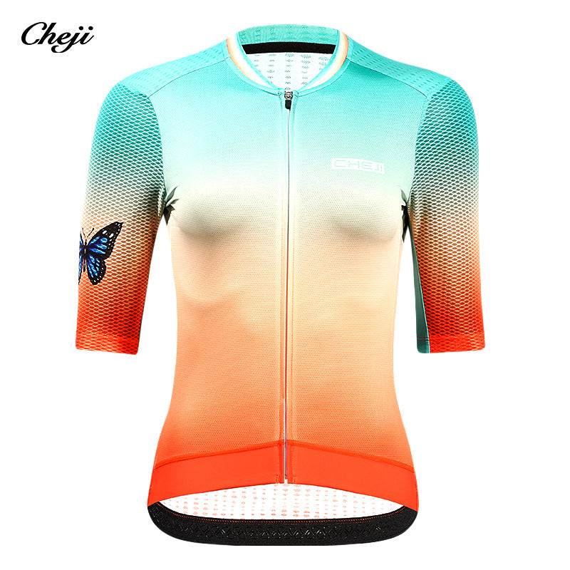 Cycling Wear Women's Summer Short Sleeve Tops Professiona