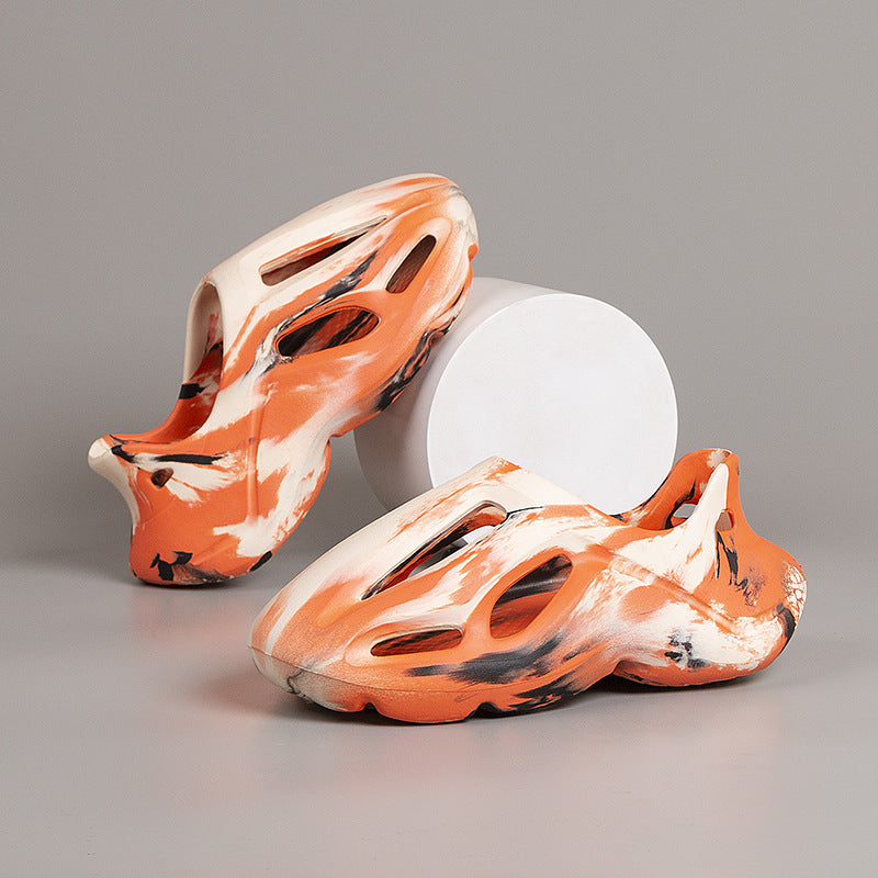 Couple Cave Shoes Summer New Fecal Beach Shoes EVA Soft Sole