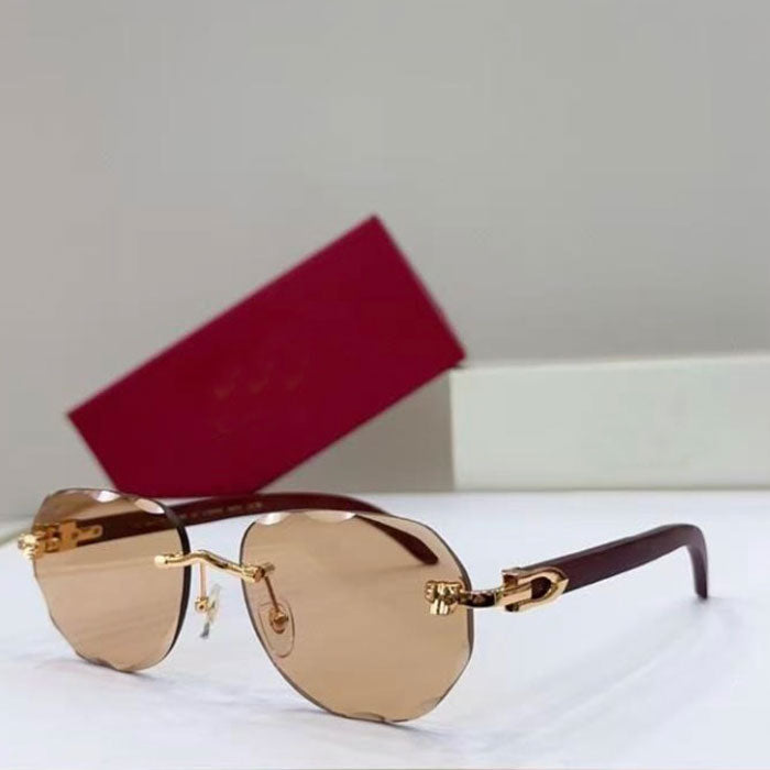 Vintage Frameless Sunglasses