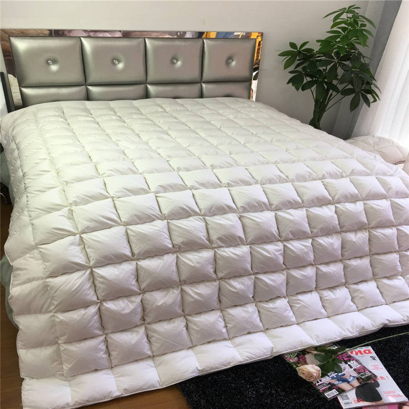 Hotel 95% white goose down winter quilt hanging goose down quilt Hungarian goose down spring and autumn quilt thickened warm bread quilt core