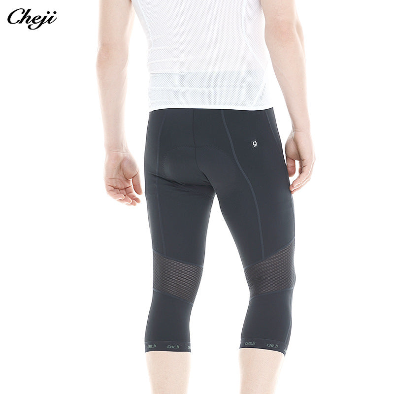 bicycle riding pants men's summer cropped pants 3/4 good quality