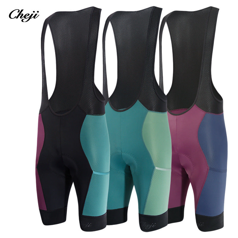 cycling pants, men's bib pants, summer suspender shorts