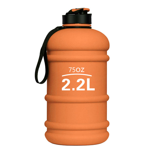 2.2L XL Large Water Bottles For Sports Fitness Gallon Water Bottle With Sturdy Handle