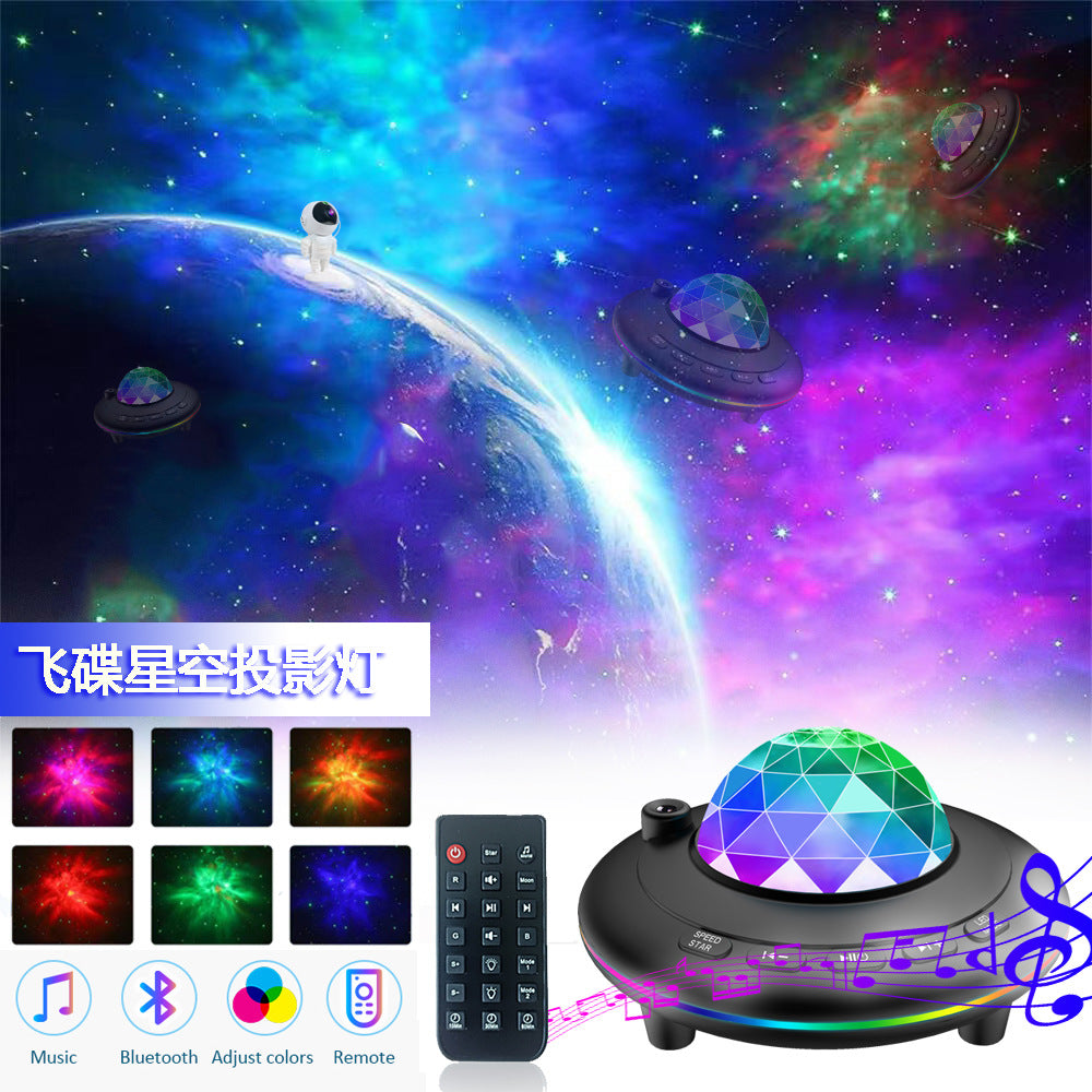 LED star projector galaxy starry atmosphere projection lamp remote control bluetooth laser laser bedroom night light