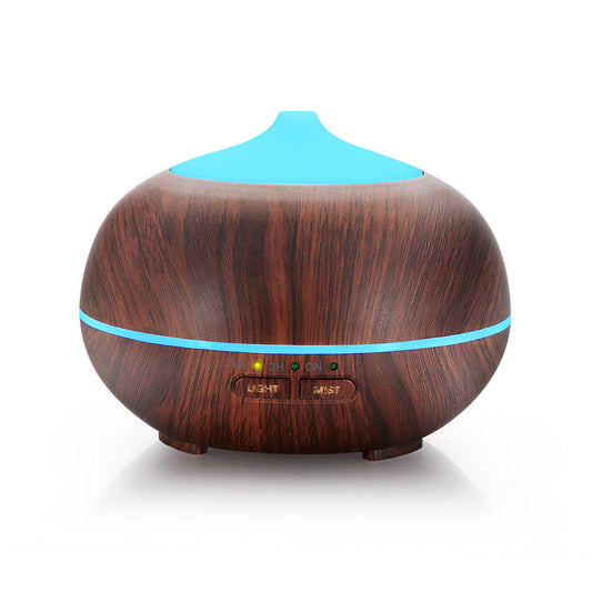 Wood grain aromatherapy humidifier home air purifier essential oil diffuser