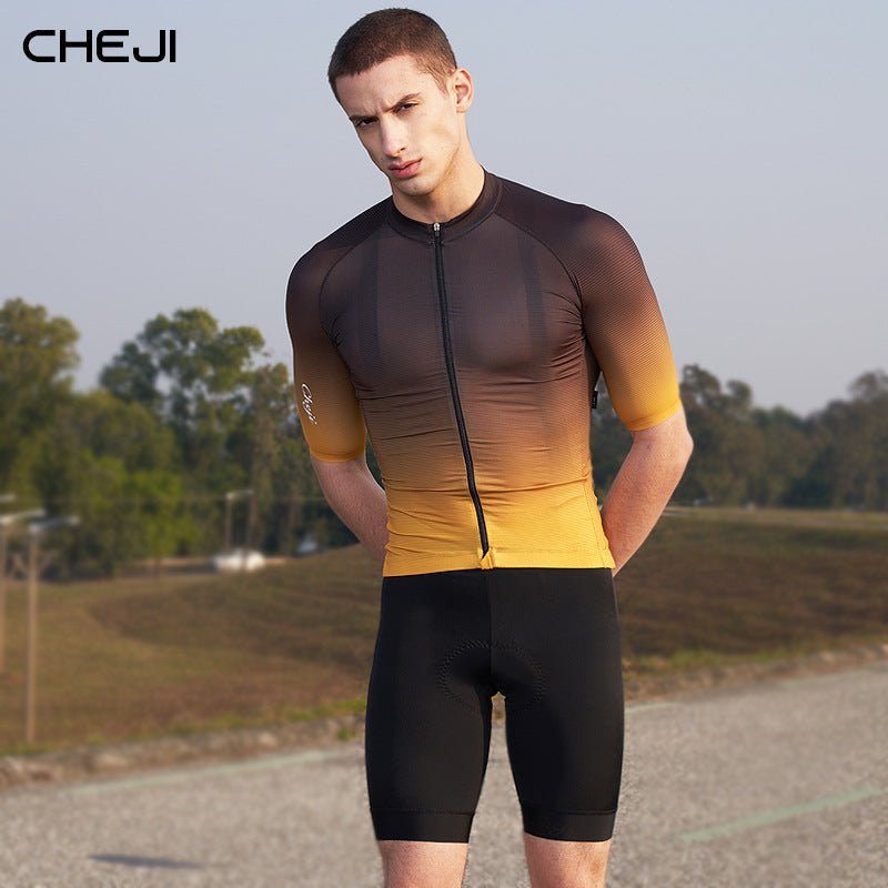 cheji trail cycling clothes women's short business clothes summer for men and women