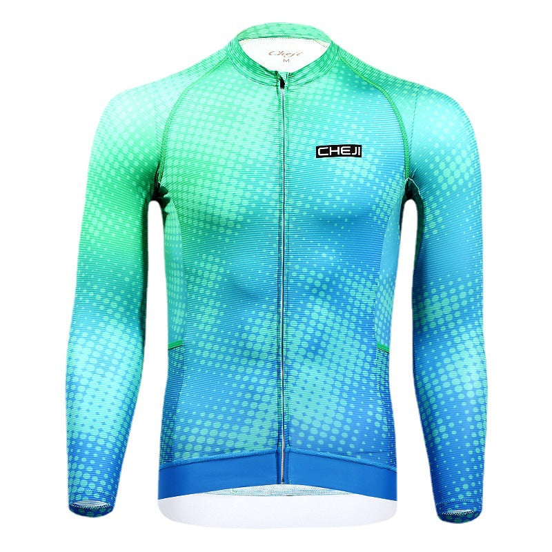 cheji trail cycling wear women's t long sleeve top summer for men and women