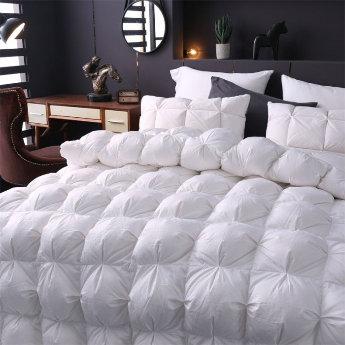 95% 5A White Goose Down Duvet Thick Soft And Warm Comforter For Home Hotel