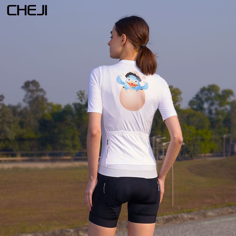 cheji trail cycling clothes short sleeve summer for men and women