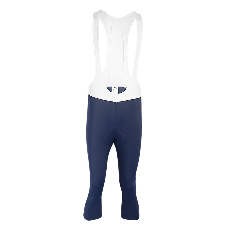 Cycling Bib Pants, Men's Summer 7-point Shorts