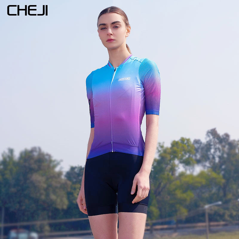 Cycling Wear Women's Summer Short Sleeve Tops Professiona