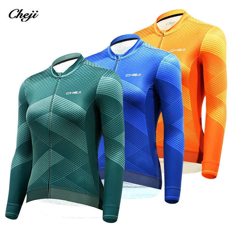 good quality cycling wear long-sleeved tops thin material for men and women
