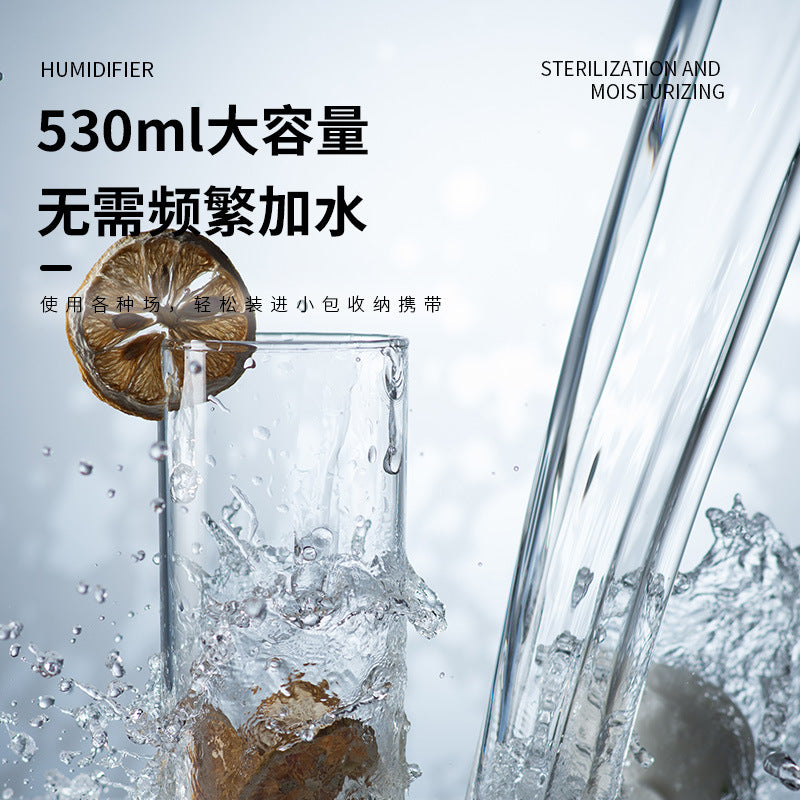 Double Spray Humidifier Home High Fog Volume Office USB Humidifier Large Capacity Humidifier