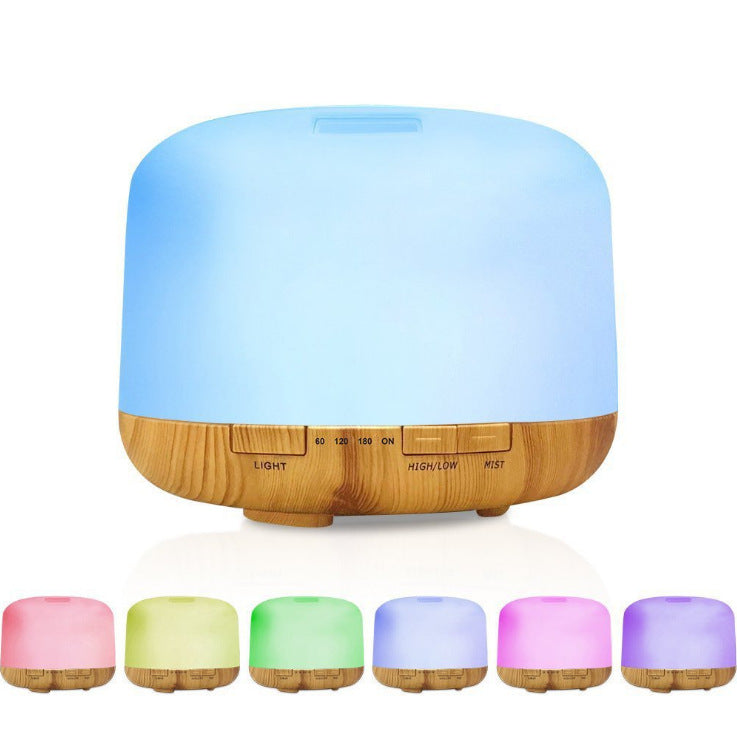 1000ML Aroma Diffuser Colorful Household Ultrasonic Aromatherapy Fragrant Oil Humidifier Vaporizer