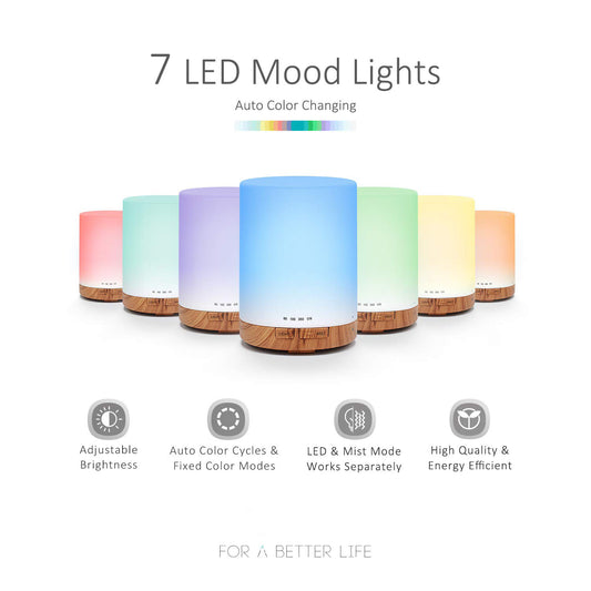 300ML 5-in-1 Essential Oil Fragrance Aroma Diffuser Humidifier for Home