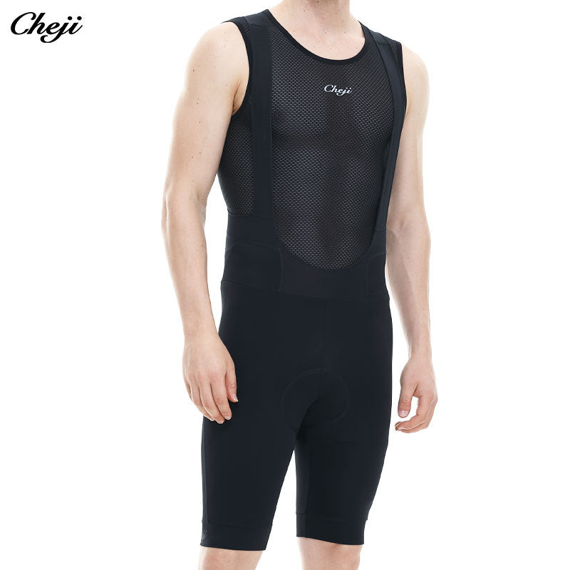 cheji cycling pants men's summer suspender strap shorts sweat wicking breathable slim butt lift spot wholesale