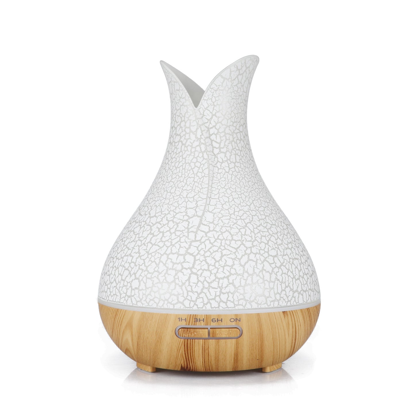 Crack colorful aroma diffuser humidifier aroma vase petal incense machine