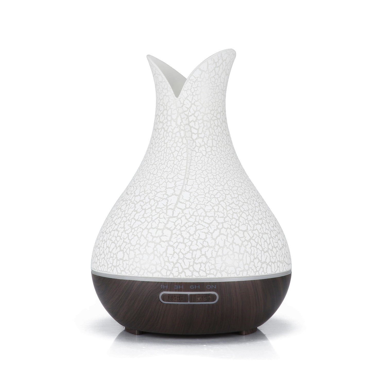 Crack colorful aroma diffuser humidifier aroma vase petal incense machine